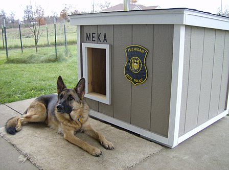 Dog House Plans - Police Dog Houses